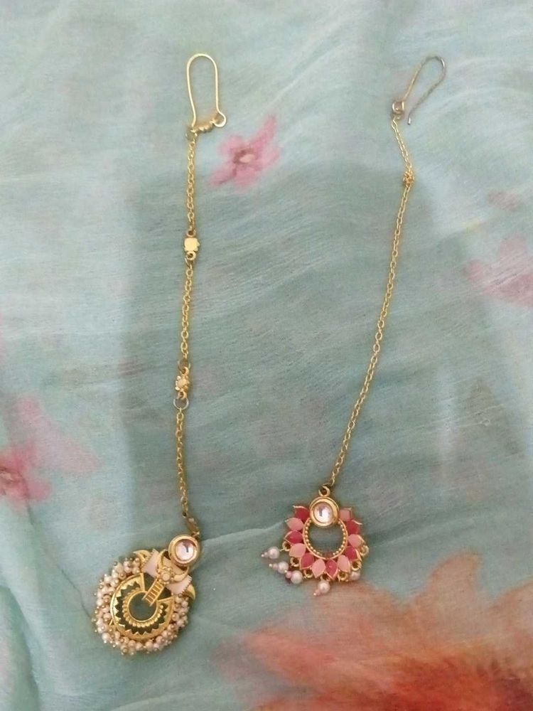 Designer Maang Tikka Set