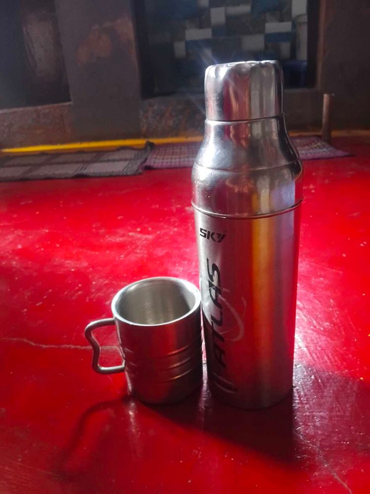 Combo Steel Flask with Cup