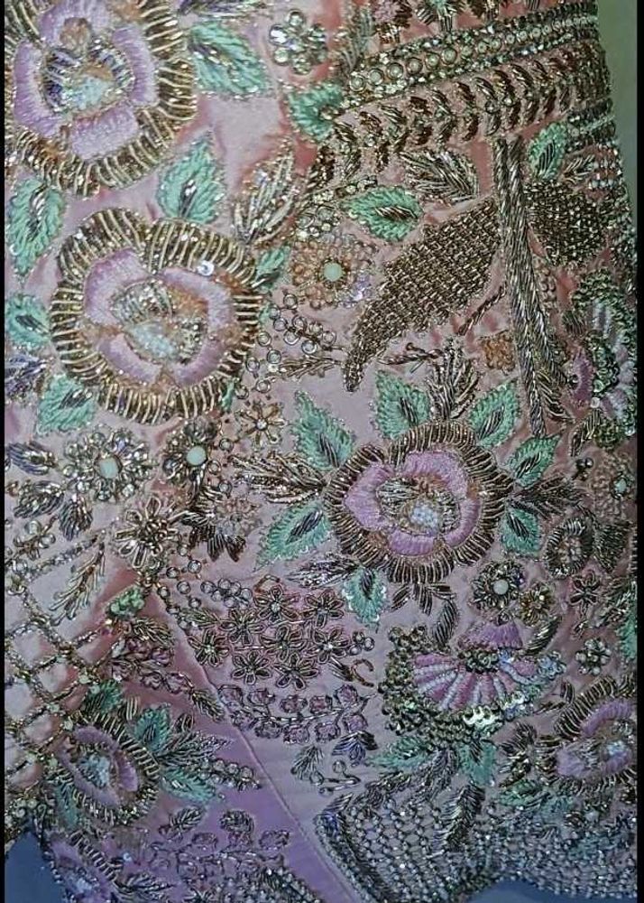 dabka  Embroidered Lehenga Choli