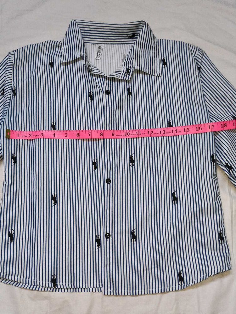Blue Stripped Off'ice shirt