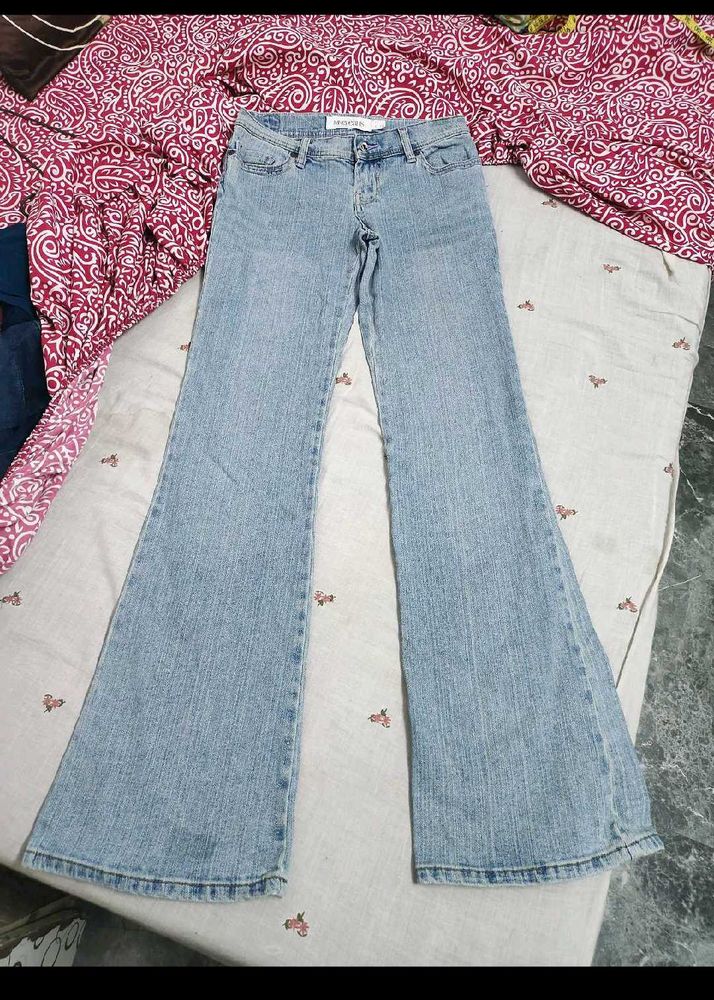 bootcut Light Wash Flare Jeans