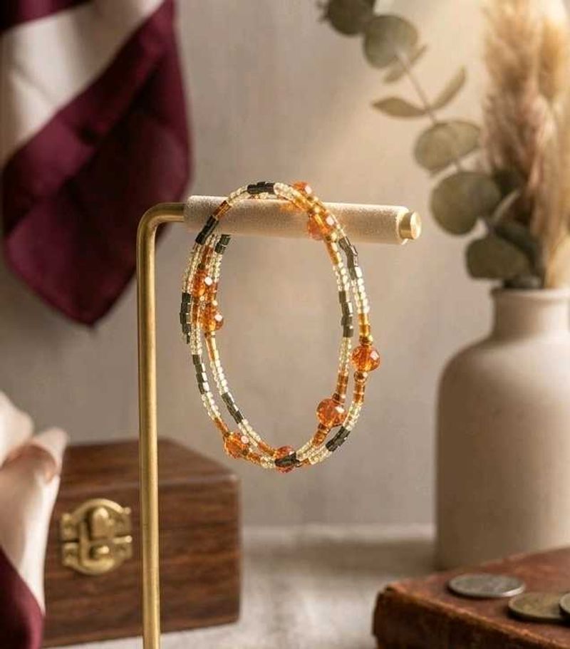 y2k Beaded Wrap Bracelet