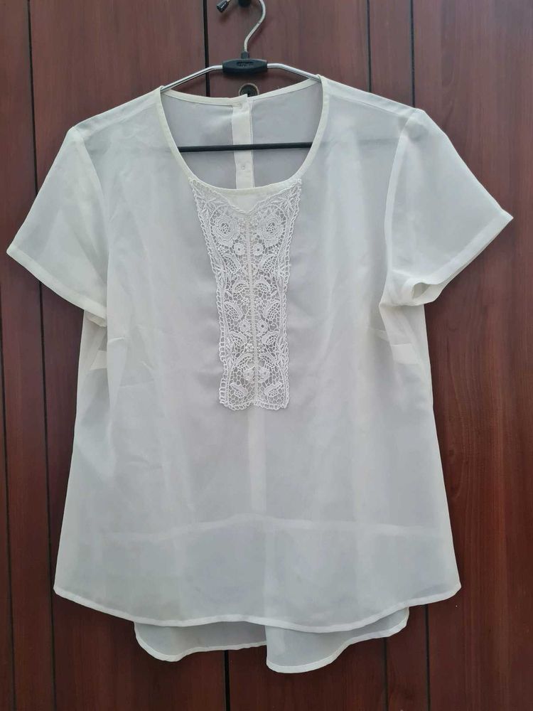 Sheer Lace Blouse