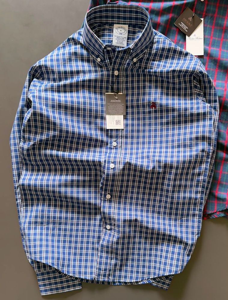 Brooks Brothers Checkered Button-Down Shirt