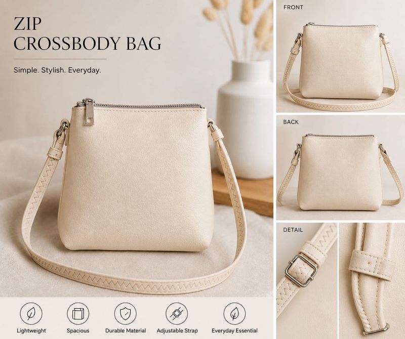 Stylish Drawstring Crossbody Bag