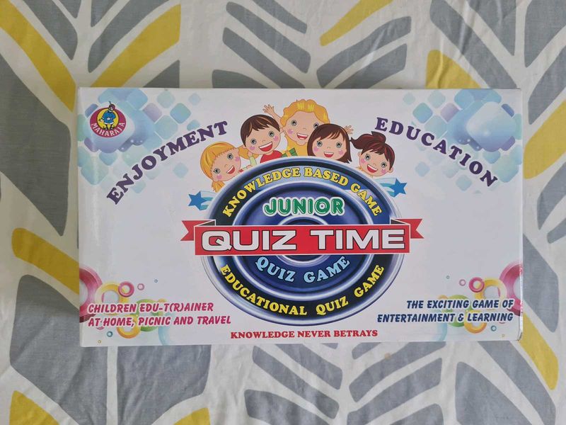Junior Quiz Time Educational Board Game