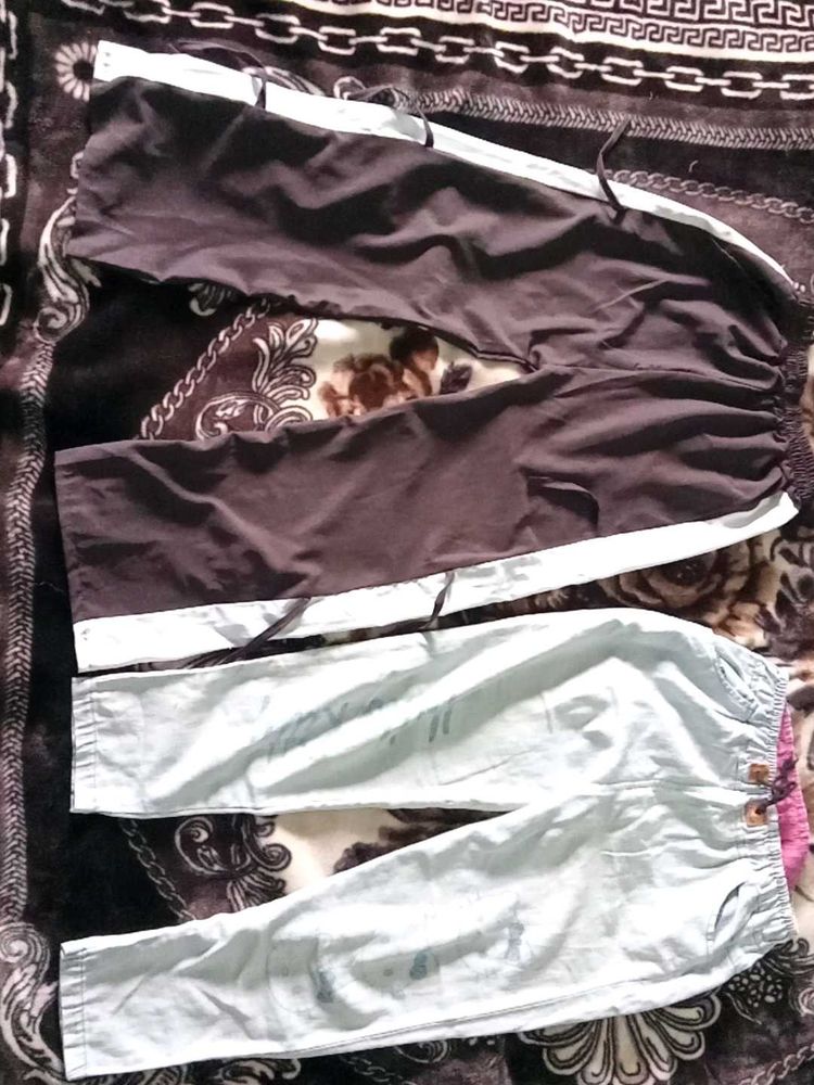 Set of 2 Tshirts and Pants (Bundle)