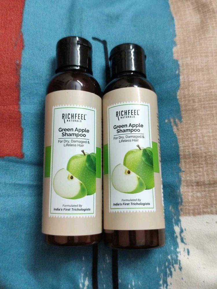 Richfeel Naturals Green Apple Shampoo