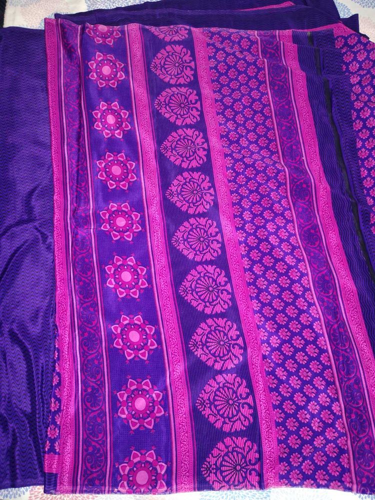 New Crepe Silk Saree