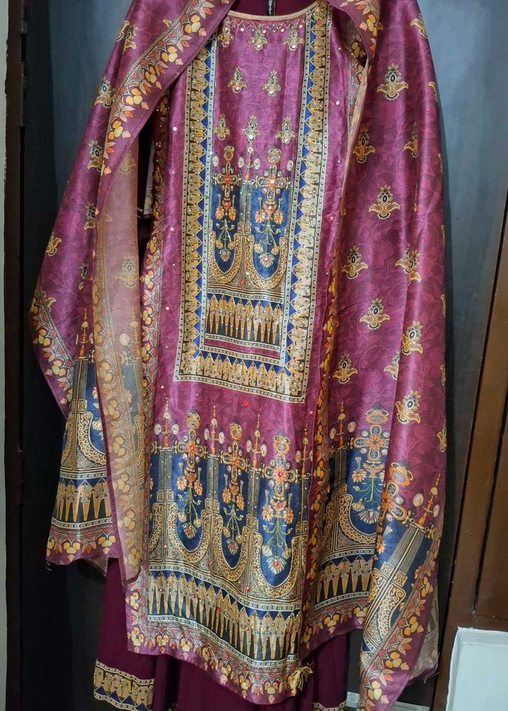 Elegant Embroidered Gown