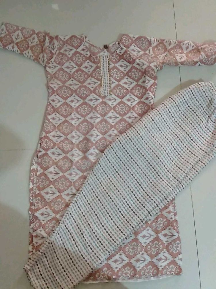 Printed Kurta Pant Set