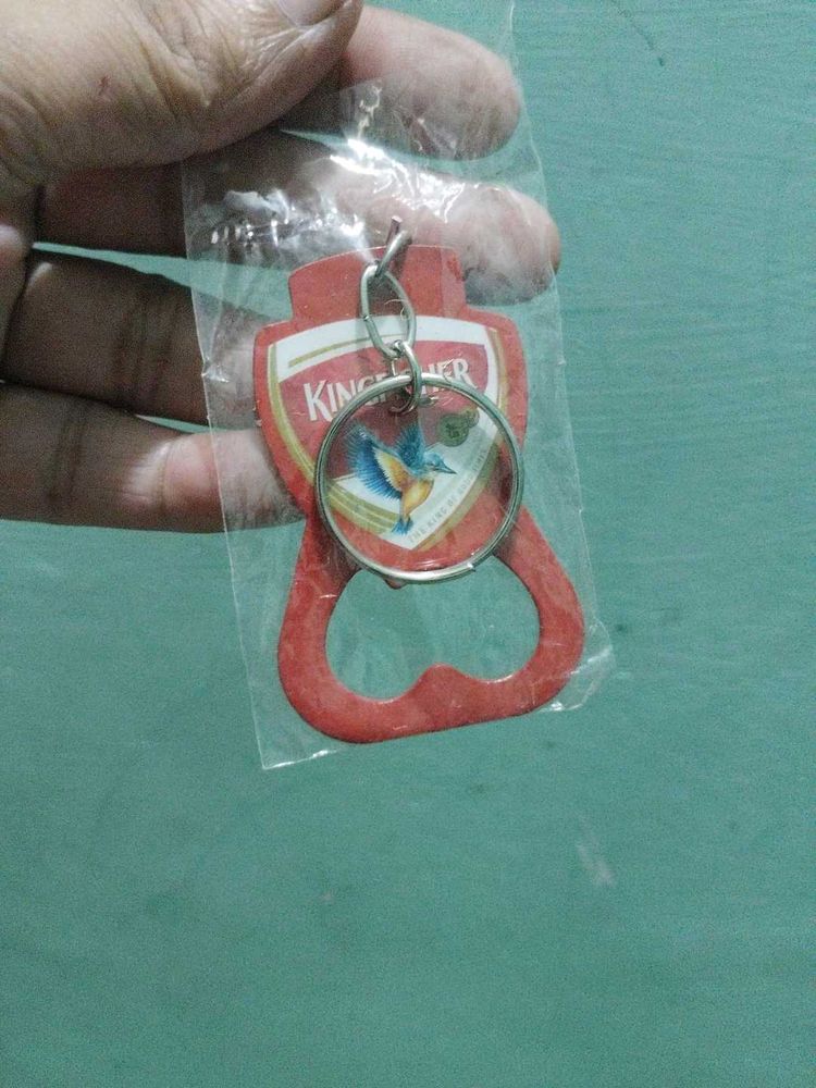 Kingfisher Keychain Bottle Opener