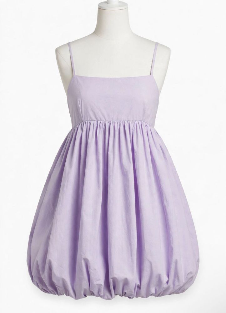 Cute Lavender Mini Dress