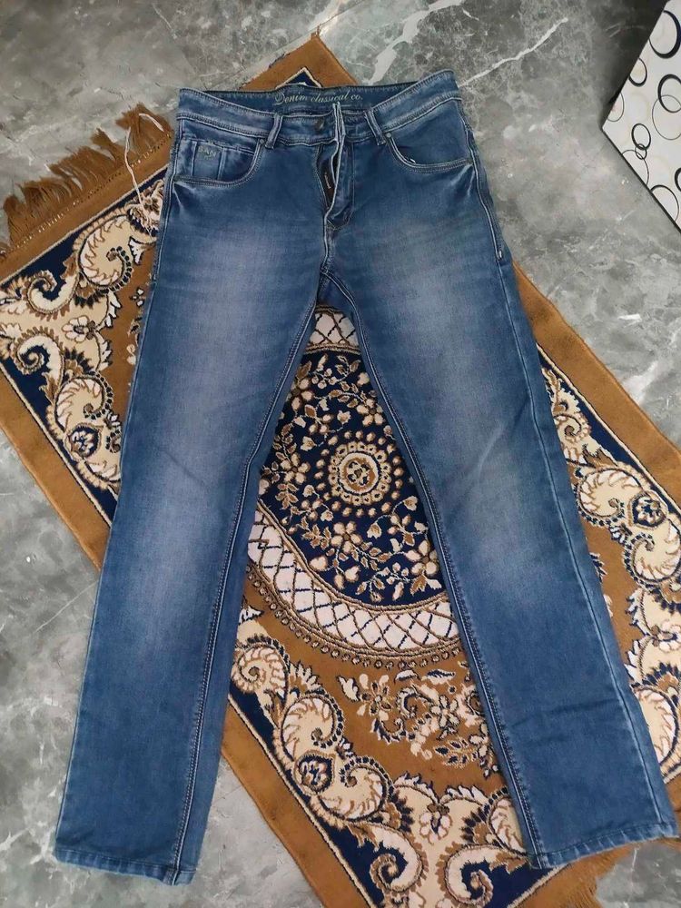 Classic Blue Denim Jeans