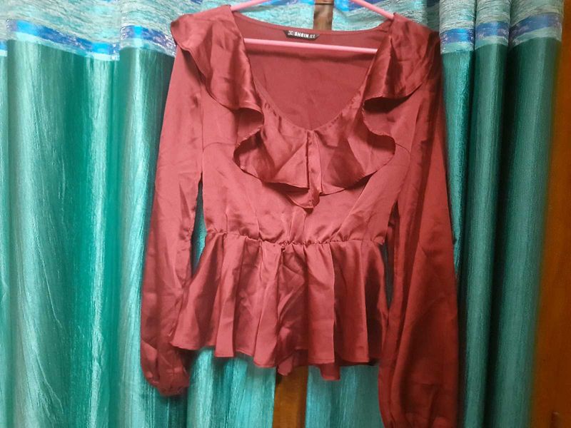 Peplum top