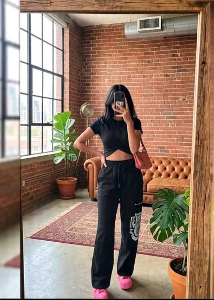 Stylish Black co-ord set