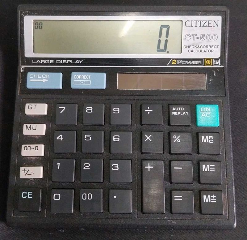 Citizen CT-500 Calculator original