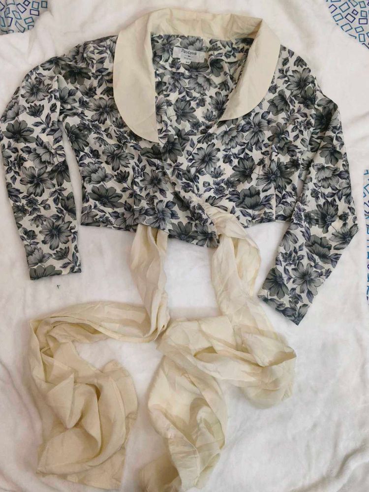 Floral Print top Set