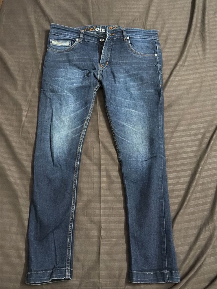 Calvin Klein Men's Blue Jeans