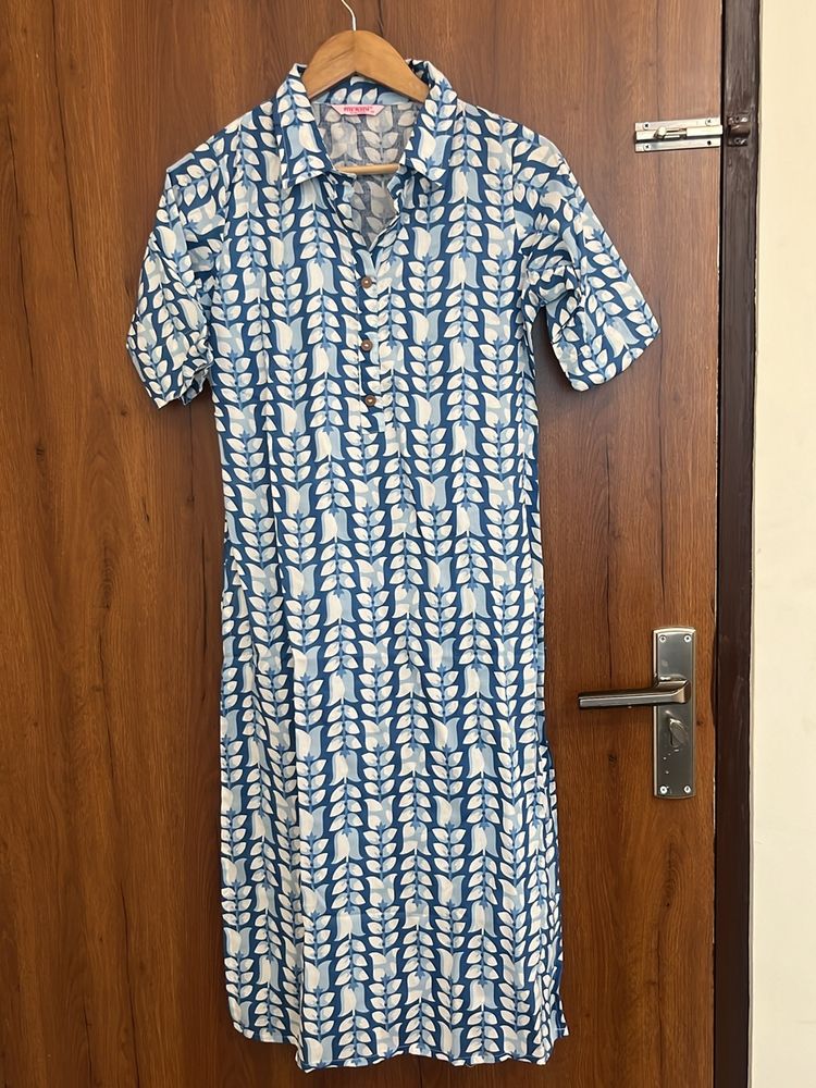 Blue Stylish Kurta For Women
