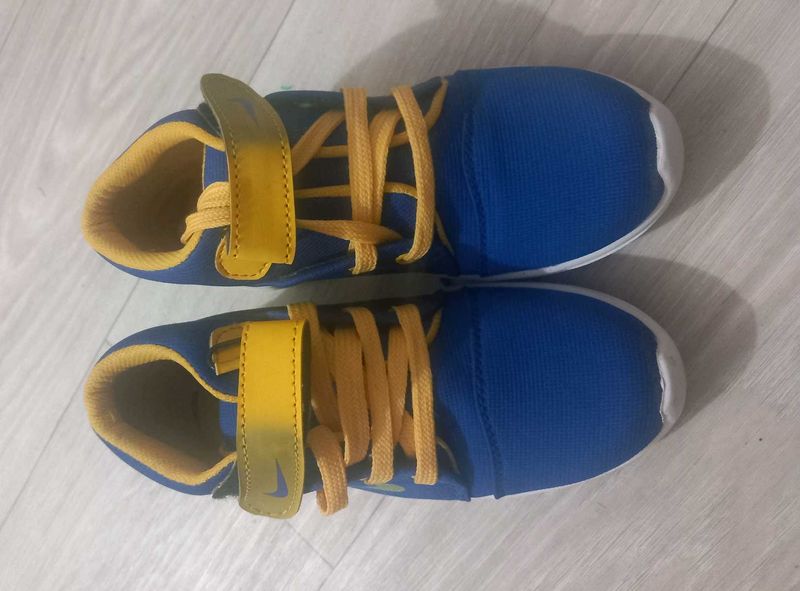 Blue &amp; Yellow Kids Sneakers