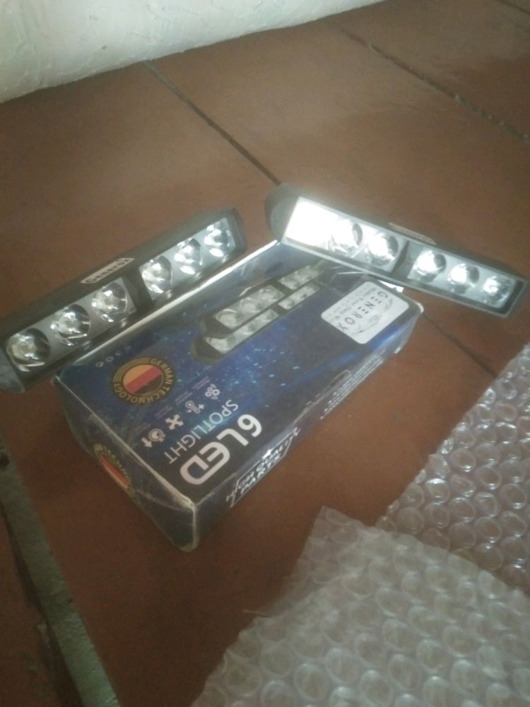 Bumper Offer Bike And Car Fog Lights 2 Peace New
