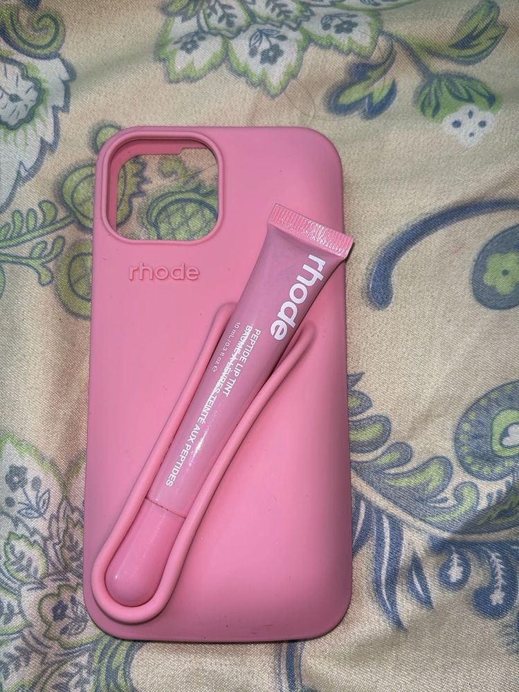 Baby Pink Lip Gloss Holder Phone Case – Premium Rh