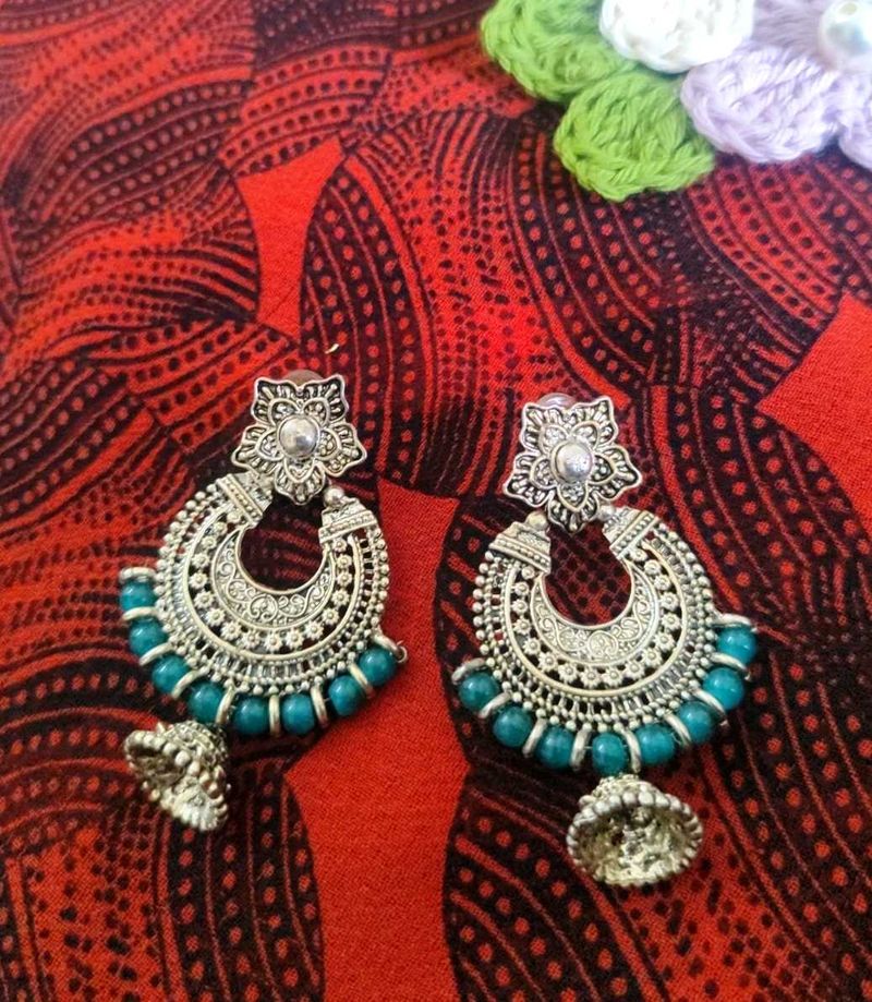 Bohemian Jhumka Earrings