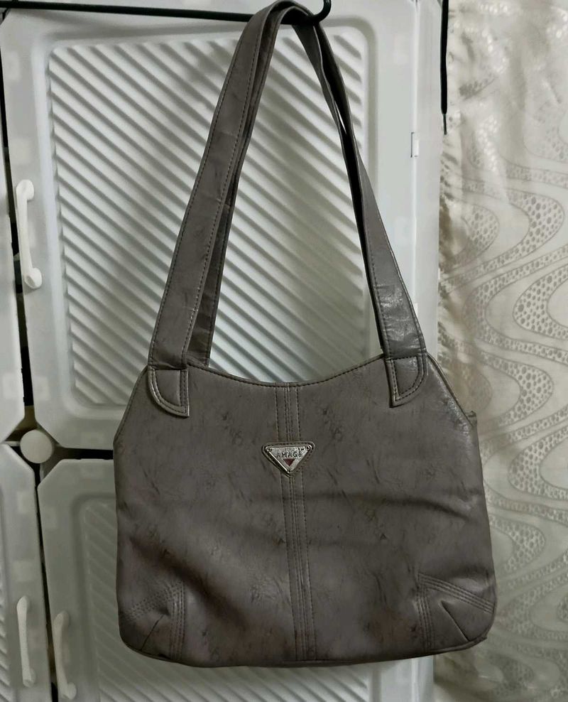 Stylish Grey Shoulder Bag