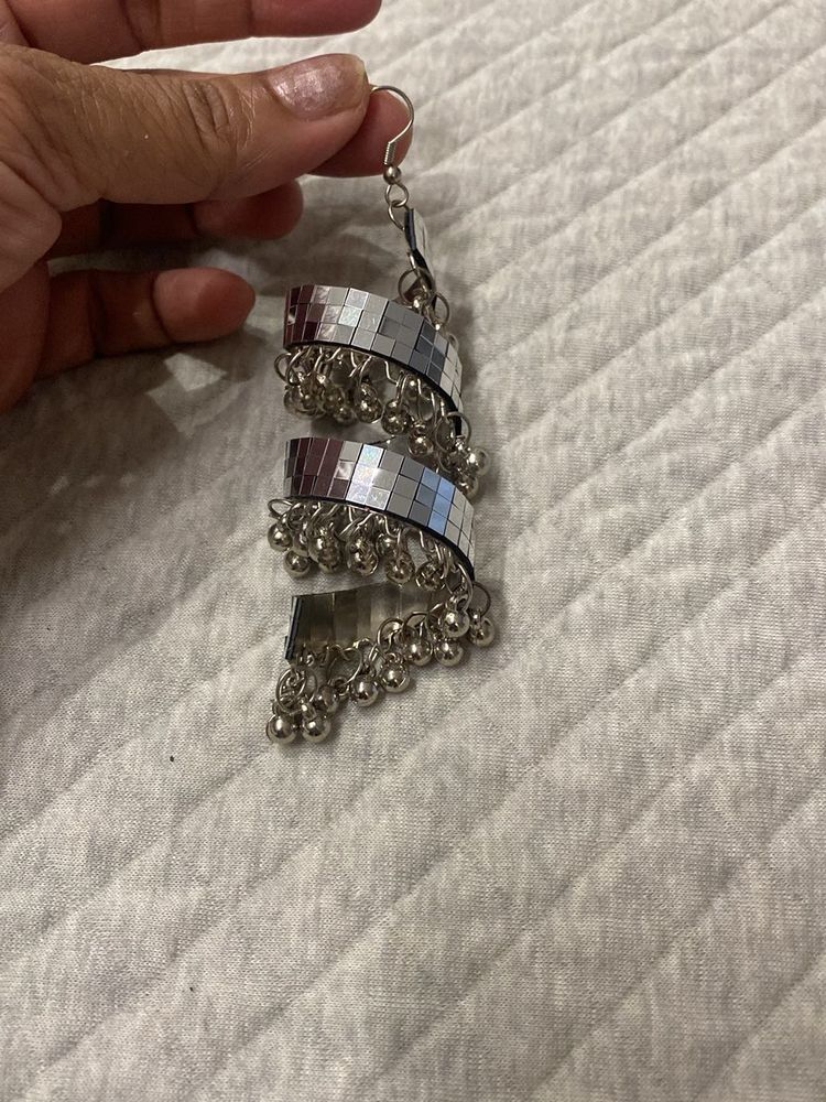 Unique Disco Ball Dangle Earrings