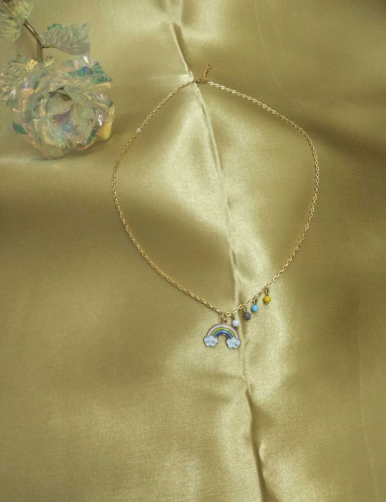 Rainbow Charm Necklace