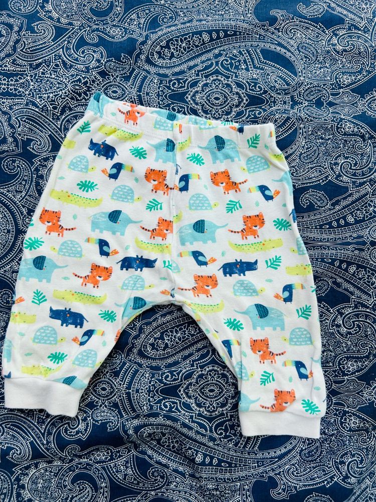 Cute Animal Print Baby Pants