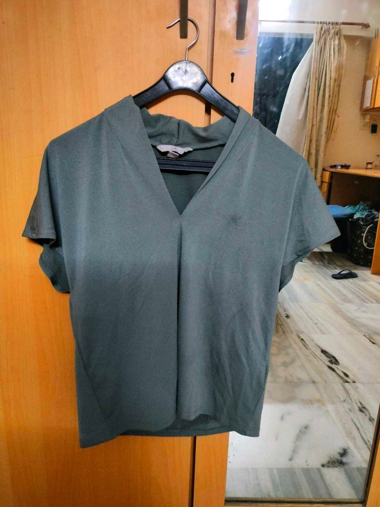 Elegant Grey Top