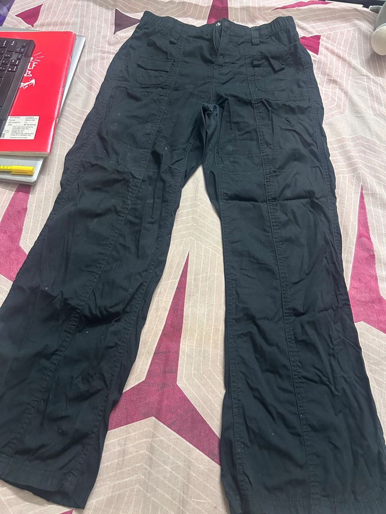 Canvas Cargo Trousers