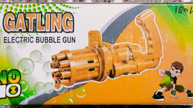 Gatling Electric Bubble Gun