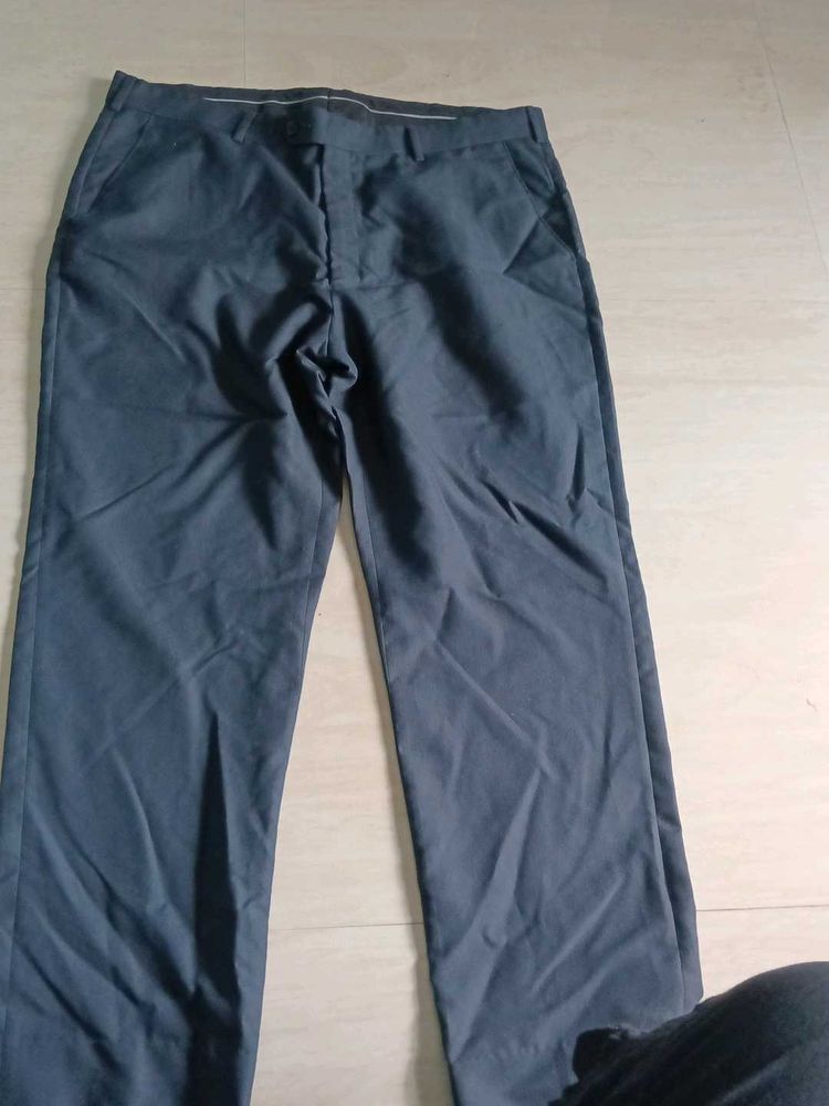 Peter England   Men's blue Dress Pants