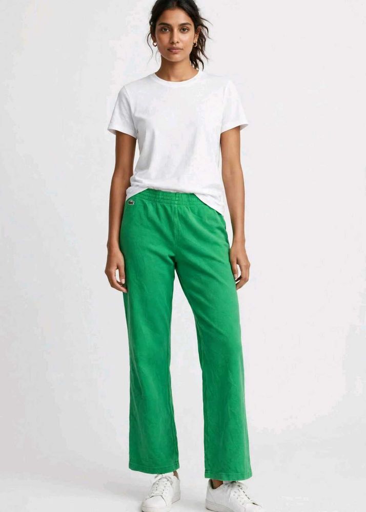 Lacoste Green Track Pants