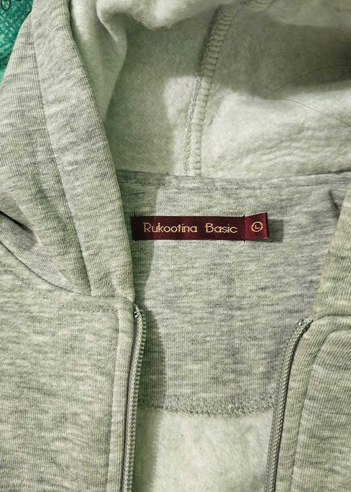 Gray Hoodie - RUKOOTINA Basic