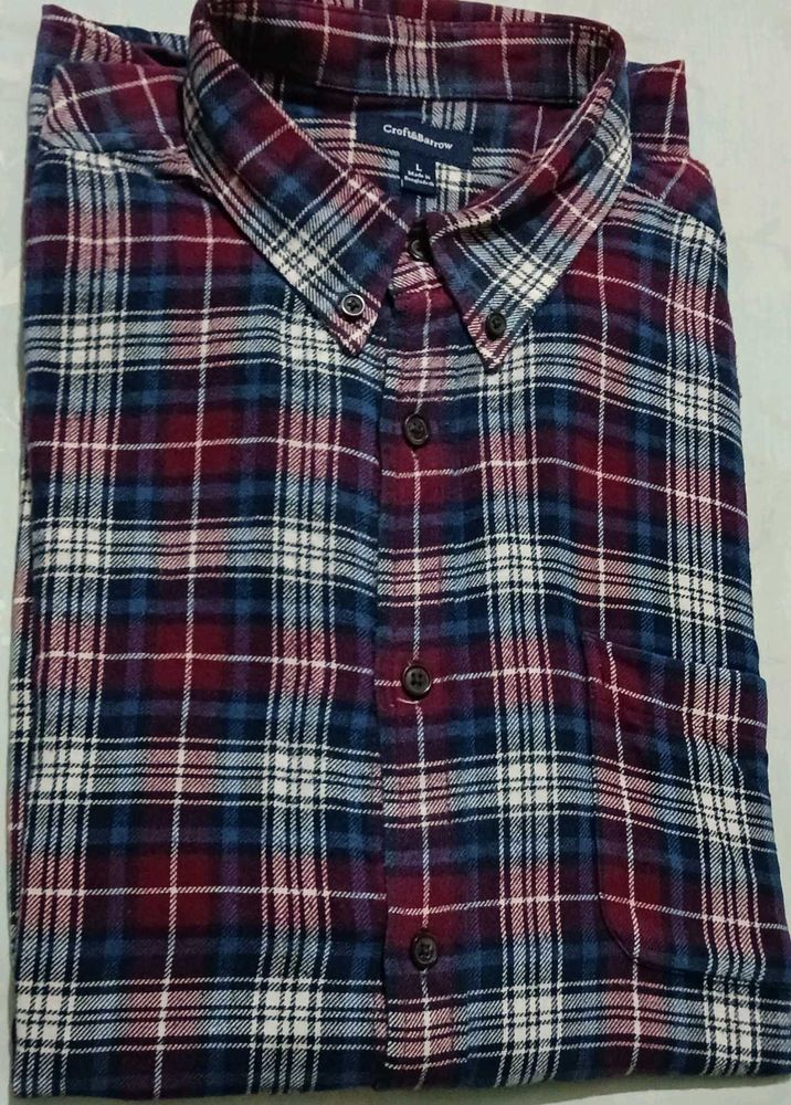 Classic Plaid Flannel Shirt