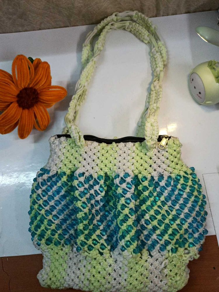 Handmade Macrame Shoulder Bag