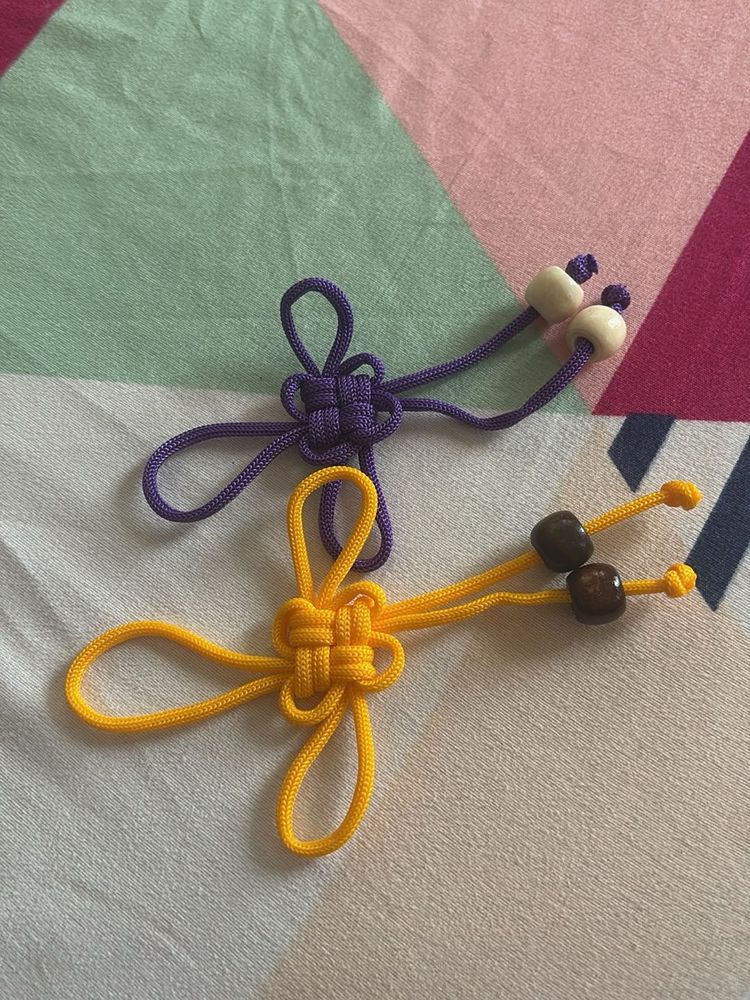 Chinese Lucky Knot - Bag and Keychain Charms