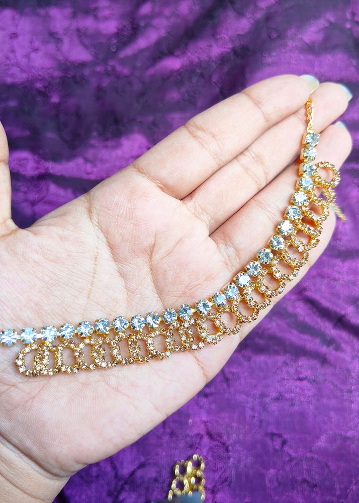 Golden Ad Necklace