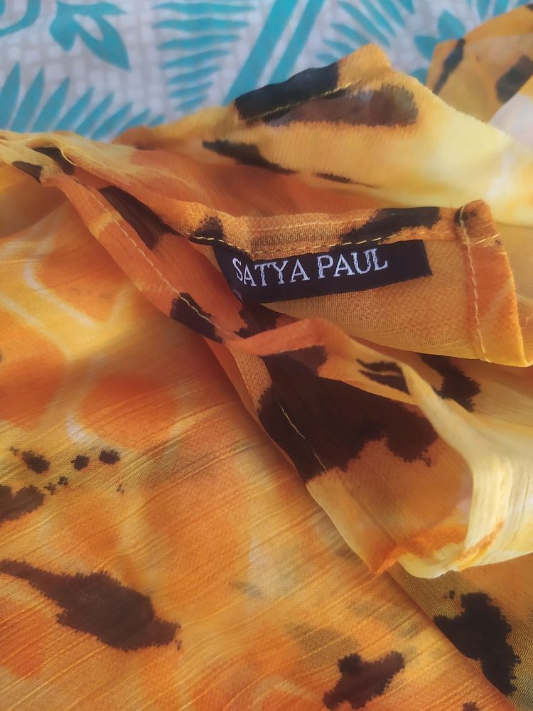 New Satya Paul Printed Stole