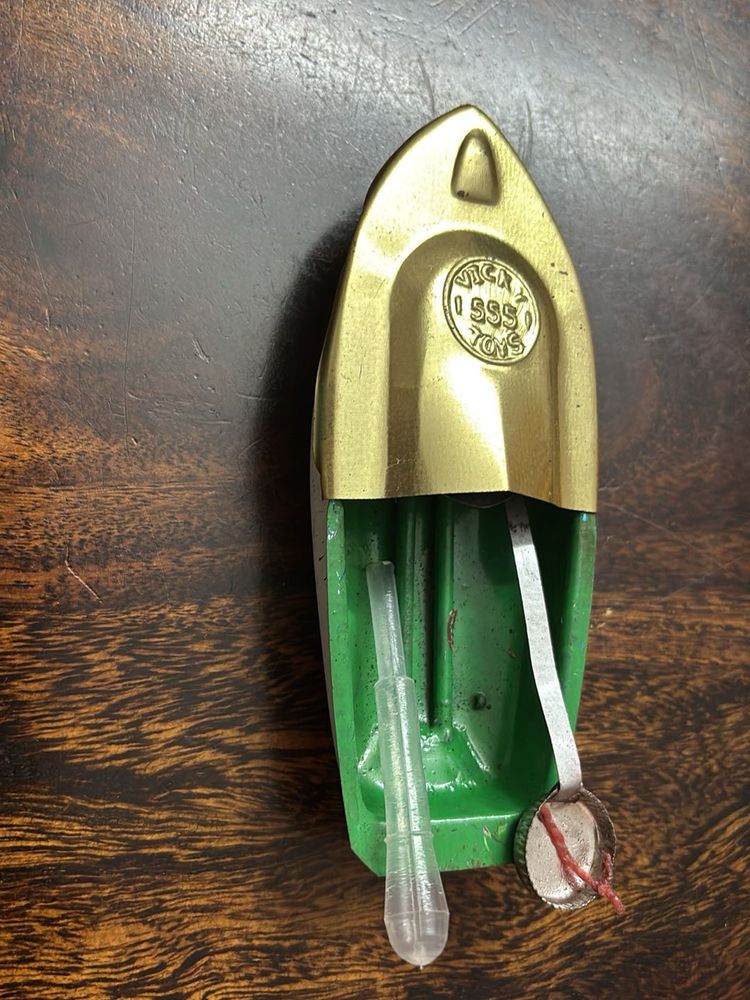 Vintage Cast Iron Sewing boat