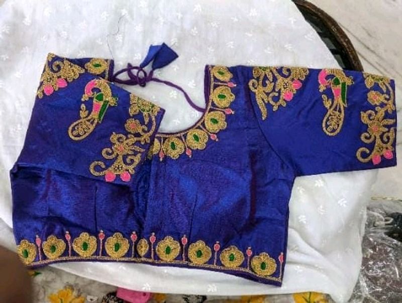 Ready Made Blouse With Embroidery