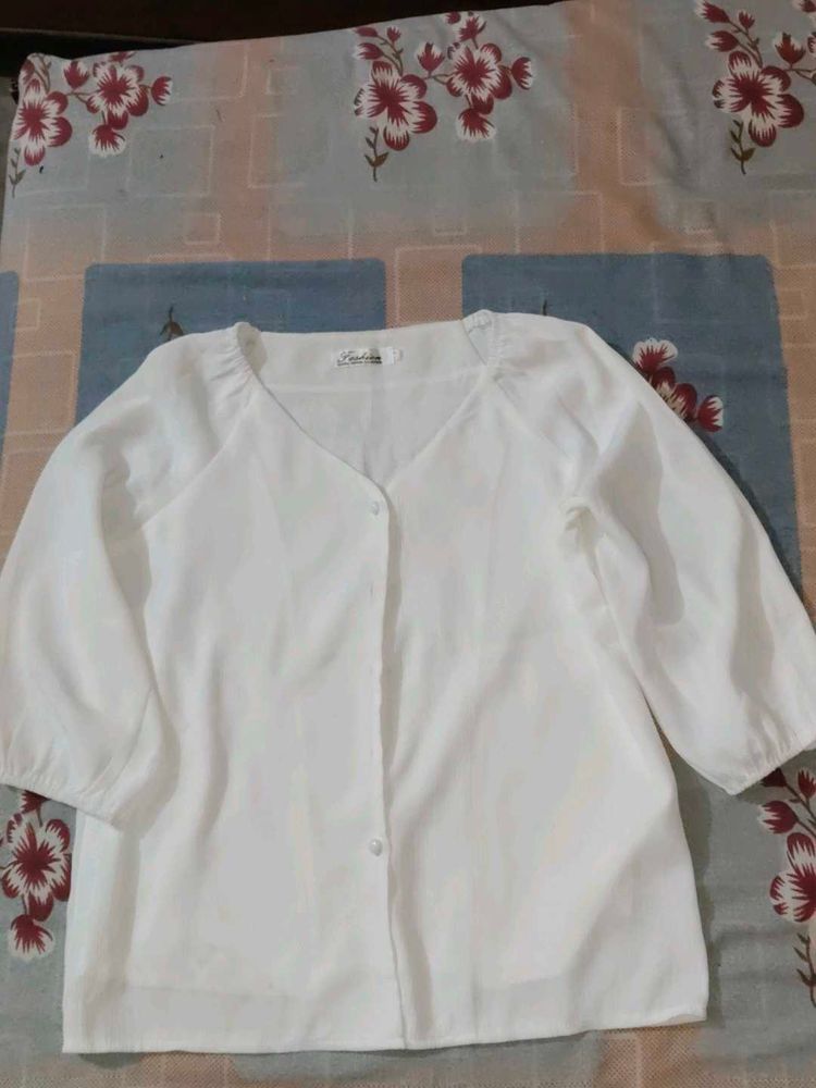 Elegant White Blouse