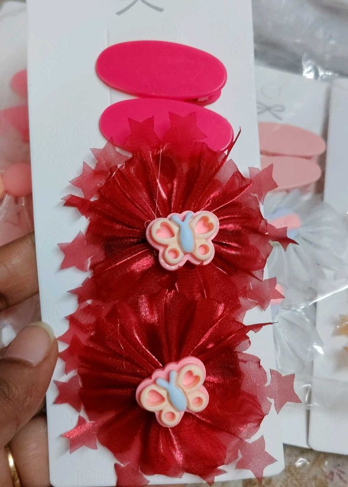Cute Butterfly Hair Clips
