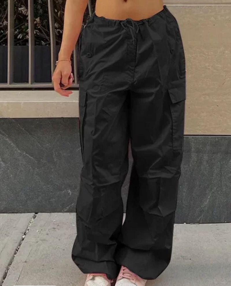 Black Cargo Pants