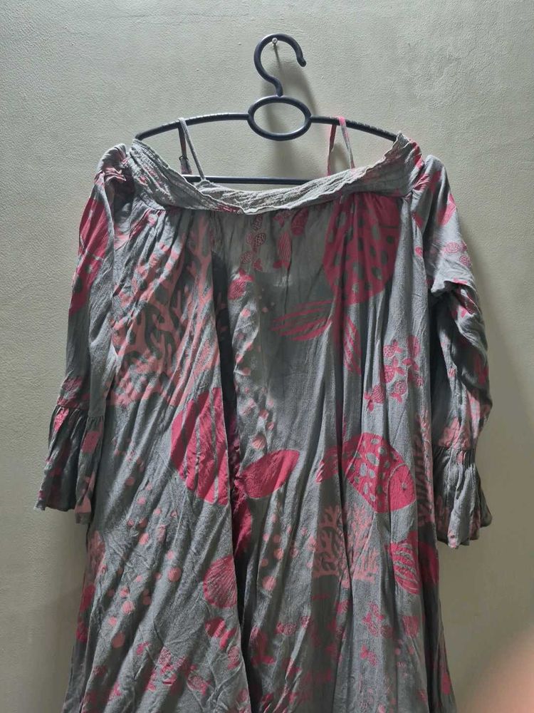 max off shoulder dress