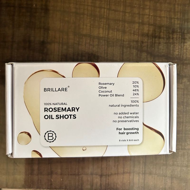 Brillare Rosemary Oil Shots
